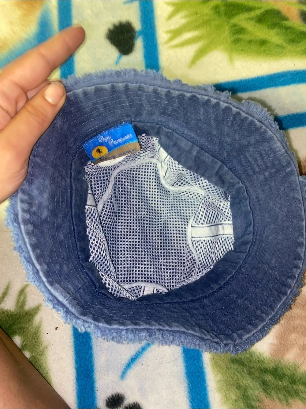 Kids' Navy Bucket Hat